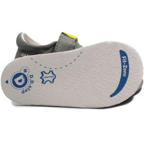 Kapcie Niemowlęce Niechodki DD STEP  k1596-41928 Grey