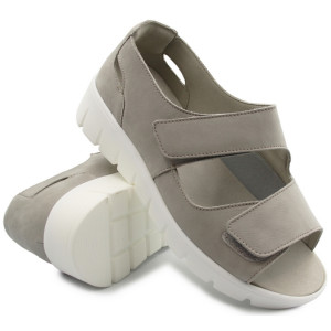 Sandały damskie na szerokie...