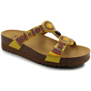 Eleganckie Klapki Damskie Scholl New Bogota Wedge Med mf266071067