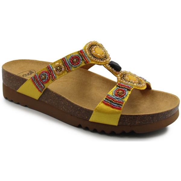 Eleganckie Klapki Damskie Scholl New Bogota Wedge Med mf266071067