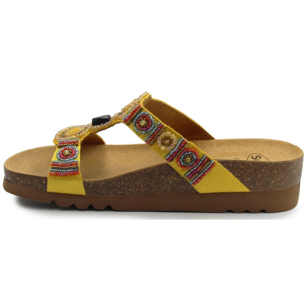 Eleganckie Klapki Damskie Scholl New Bogota Wedge Med mf266071067