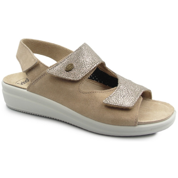 Damskie sandały zdrowotne z wyjmowaną wkładką Scholl Antonia Sandal Med MF312581062