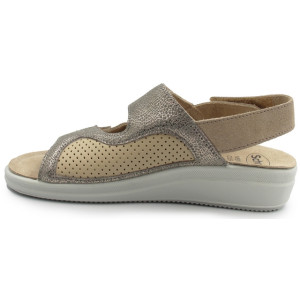 Damskie sandały zdrowotne z wyjmowaną wkładką Scholl Antonia Sandal Med MF312581062