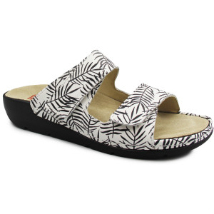 Klapki Damskie Liście Berkemann Winona 01466-096