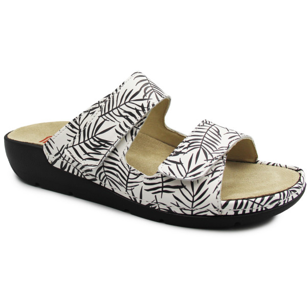 Klapki Damskie Liście Berkemann Winona 01466-096