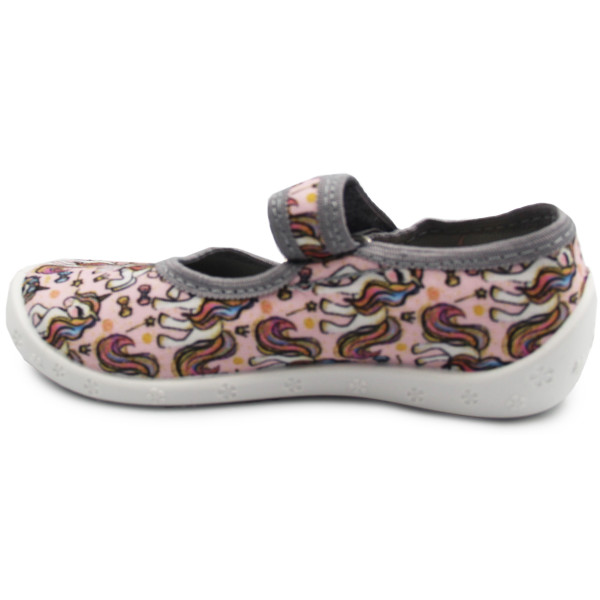 Kapcie Dziewczęce Wojtyłko Oliwka Jednorożce