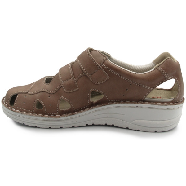 Sandały BERKEMANN Buty Damskie z wygodnym zapięciem na Rzepy larena 03100-760