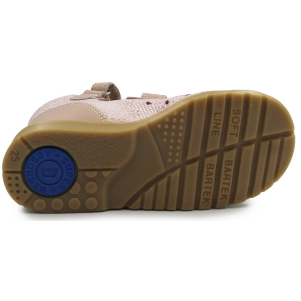 Różowe Kapcie Dla Dziewczynki Profilaktyczne Bartek 81803-020