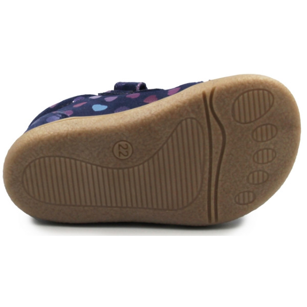 Półbuty dla dziewczynek w serduszka Mido 180-280 Jeans Hearts