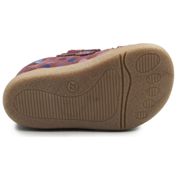 Buty dla dziewczynki półbuty na jesień Mido 180-280 Eosin Hearts