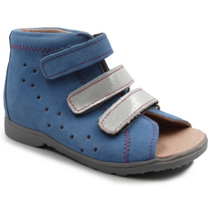 Sandały profilaktyczne dla dziewczynek z obcasem thomasa dawid 1041,1042,1043