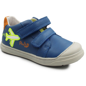 Buty Na Wiosnę Dla Chłopca Trampki Niebieskie Samolot Ponte DA03-4-1760A