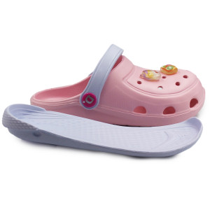 Piankowe Klapki Basenowe Dla Dziewczynki Na Lato Kroksy DD STEP J091-41700DM