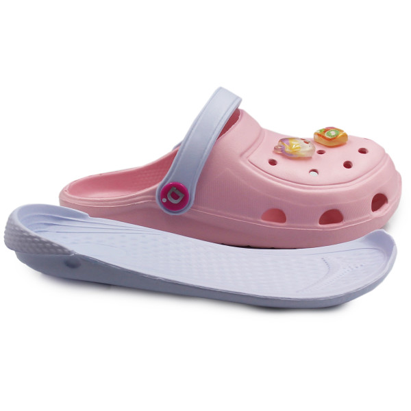 Piankowe Klapki Basenowe Dla Dziewczynki Na Lato Kroksy DD STEP J091-41700DM