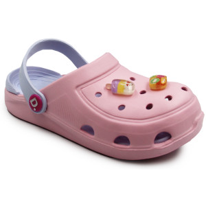 Piankowe Klapki Basenowe Dla Dziewczynki Na Lato Kroksy DD STEP J091-41700DM