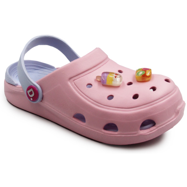 Piankowe Klapki Basenowe Dla Dziewczynki Na Lato Kroksy DD STEP J091-41700DM