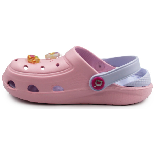 Piankowe Klapki Basenowe Dla Dziewczynki Na Lato Kroksy DD STEP J091-41700DM