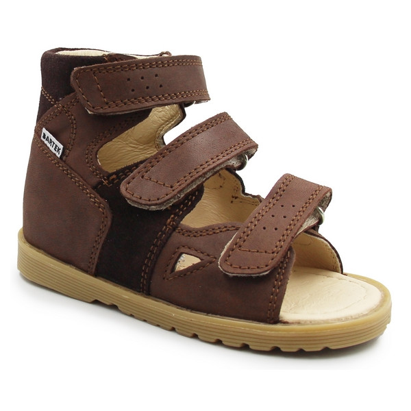 Profilaktyczne sandały dla chłopca do przedszkola Bartek 81804-019