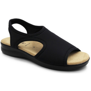 Letnie Buty Dla Seniora Sanital Flex eximp 8024.17 nero