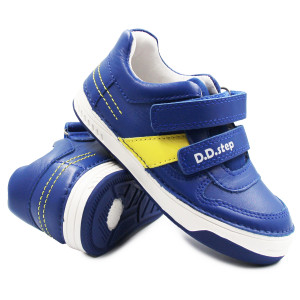 Sportowe Buty Na Wiosnę Dla Chłopca Niebieskie DD STEP S040-41688AM