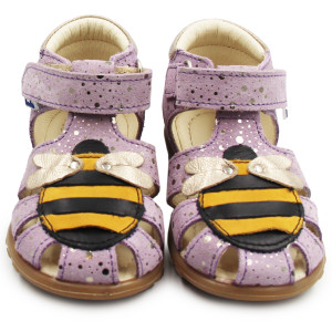Buty Na Lato Dla Dziewczynki Sandały Ameko a6 Bee-Lilac