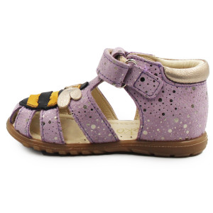 Buty Na Lato Dla Dziewczynki Sandały Ameko a6 Bee-Lilac