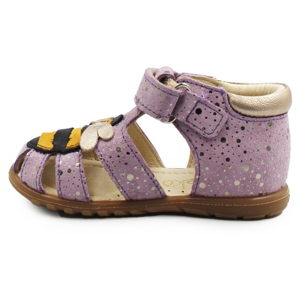 Buty Na Lato Dla Dziewczynki Sandały Ameko a6 Bee-Lilac