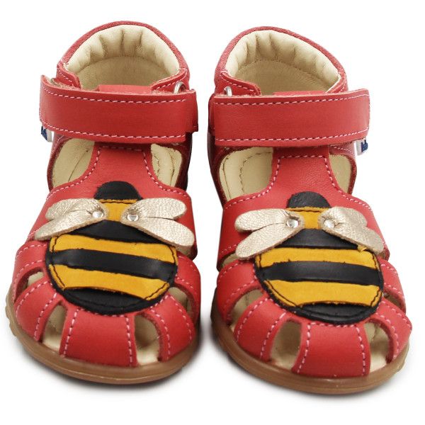 Półsandały Dziewczęce Pszczółka Ameko a6 Bee- Coral