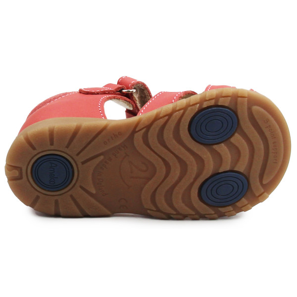 Półsandały Dziewczęce Pszczółka Ameko a6 Bee- Coral