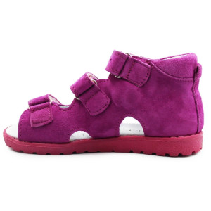 Sandały dla ziewczynki z obcasem thomasa Kornecki OR 03 fuxia