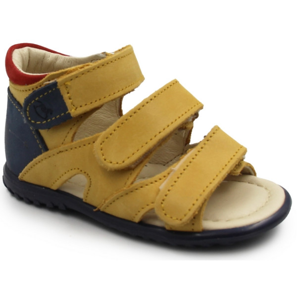 Sandały Buty Emel e 2386-17 Chłopięce Sandały z wygodnym zapięciem na Rzepy