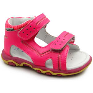 Sandały Buty Bartek w-71825/NPF Dziewczęce Sandały z wygodnym zapięciem na Rzepy