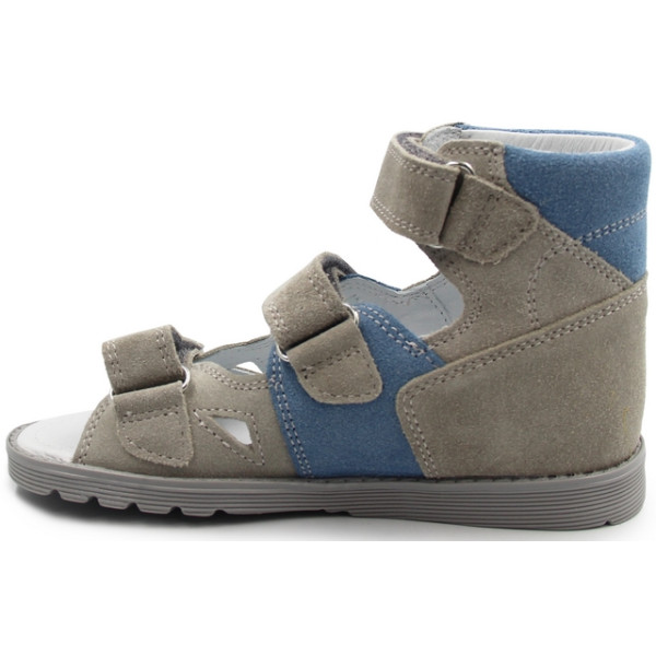 Sandały Profilaktyczne Dla Chłopca Szare Bartek 86804-020