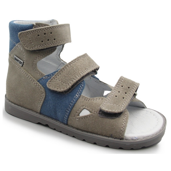 Sandały Profilaktyczne Dla Chłopca Szare Bartek 86804-020