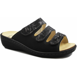 Klapki Damskie Na Szerokie Stopy Dr Brinkmann 700438-01