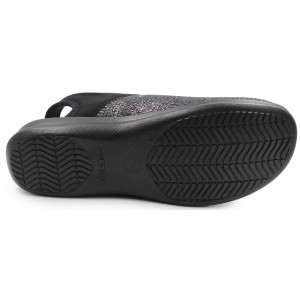 Sandały dla kobiet z miękkiej elastycznej tkaniny SANITAL-FLEX 8232.36