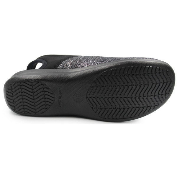 Sandały dla kobiet z miękkiej elastycznej tkaniny SANITAL-FLEX 8232.36