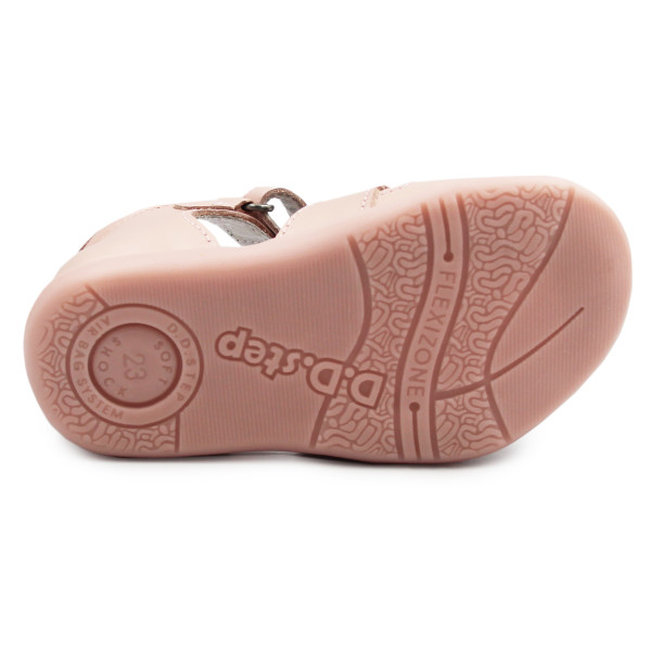 Sandały Dla Dziewczynki Różowe Półsandały DD STEP G075-41324Y