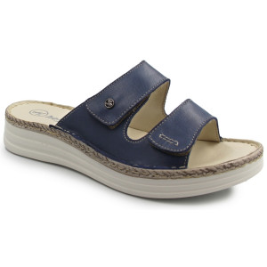 Klapki Dla Kobiet Na Lato Do Pracy Helios 122 Granat