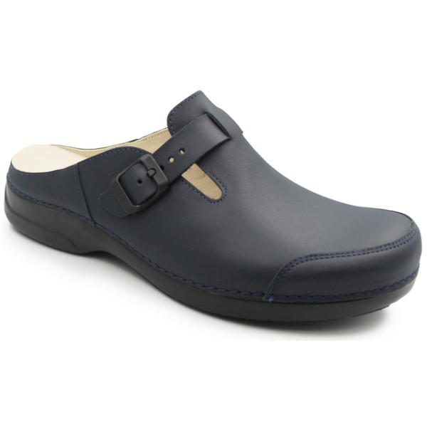 Klapki Męskie Do Szpitala Nursing Care Noruega Dark Blue pe9403