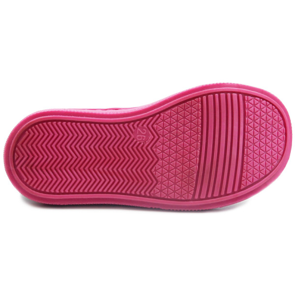 Skórzane trampki dla dziewczynki na zamek w serduszka Dawid 1122