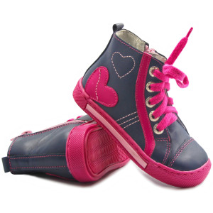 Skórzane trampki dla...