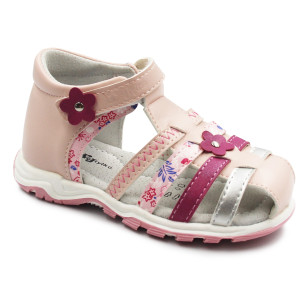 Dziewczęce Różowe Sandały Na Lato Wojtyłko 1s23731
