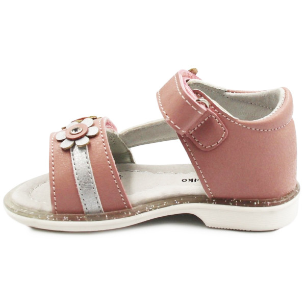 Sandały Dziewczęce Na Lato Róż Wojtyłko 1s22302