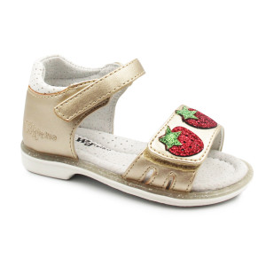 Sandały Dla Dziewczynki Wojtyłko Truskawki 1s23729l