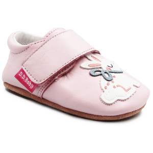 Kapcie Na Prezent Niemowlęce Dla Dziewczynki+ PUDEŁKO DD STEP k1596-41264