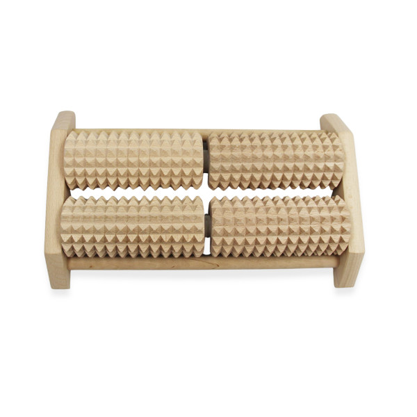 Masażer Do Rehabilitacji Stóp 2 Rzędowy Drewniany ms-02 c Tylmax