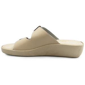 Klapki Damskie Fakirki 03/C2F Beige Fin- Flex