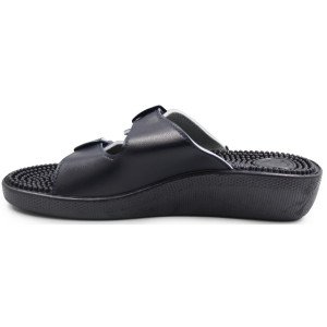 Masujące Klapki Damskie Do Pracy Fakirki 03/C2F Blue Fin Flex