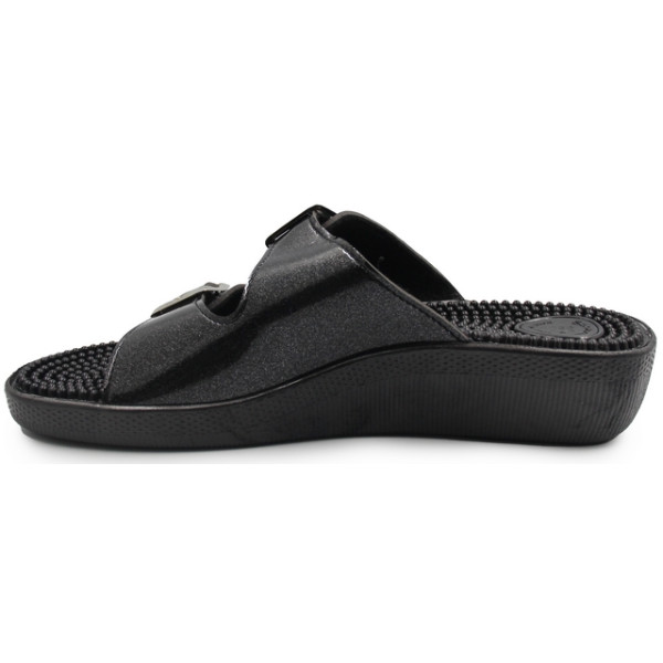 Klapki Damskie Fakirki 03/C2F Glitter Nero Fin-Flex